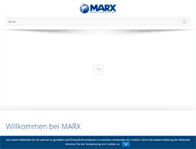 Tablet Screenshot of marx-technik.de